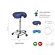 S5670AP - STOOLS / CHAIRS - Ecopostural