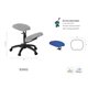 S2602 - TABOURETS / CHAISES - Ecopostural