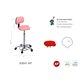 S3641AP - STOOLS / CHAIRS - Ecopostural