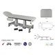 C6824 - ELECTRIC / HYDRAULIC TABLES - Ecopostural