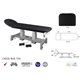 C6828 - ELECTRIC / HYDRAULIC TABLES - Ecopostural